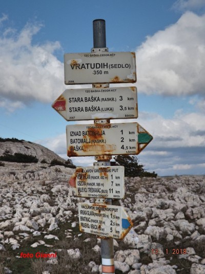 13.1.2018. Batomalj - Bag - Baška